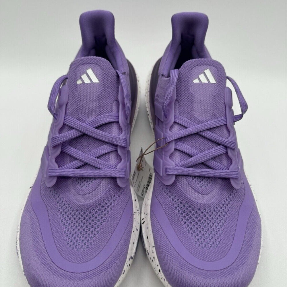 Adidas Women’s UltraBoost Light Running Size 9.5 Purple White - Picture 2 of 5